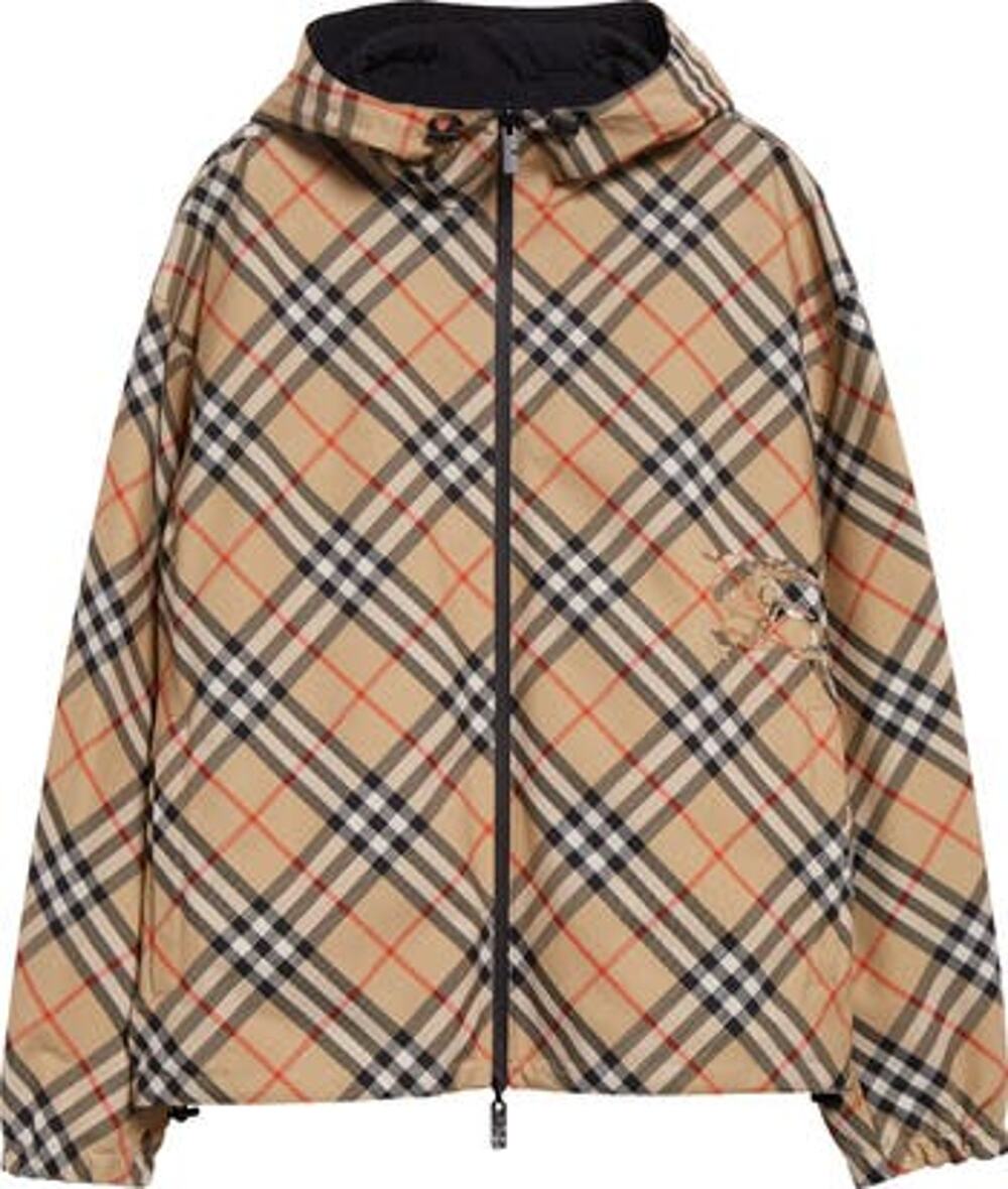 Burberry Reversible Tan Trafford Jacket Size L